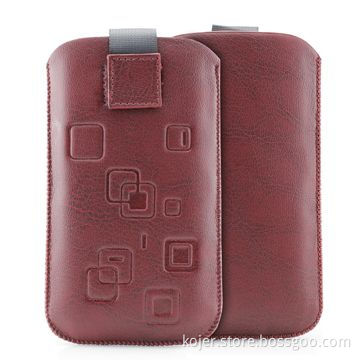 Mobile Phone Cases with Hook, Loop Closure, Suitable for iPhone 4/4S and Made of PU Leather